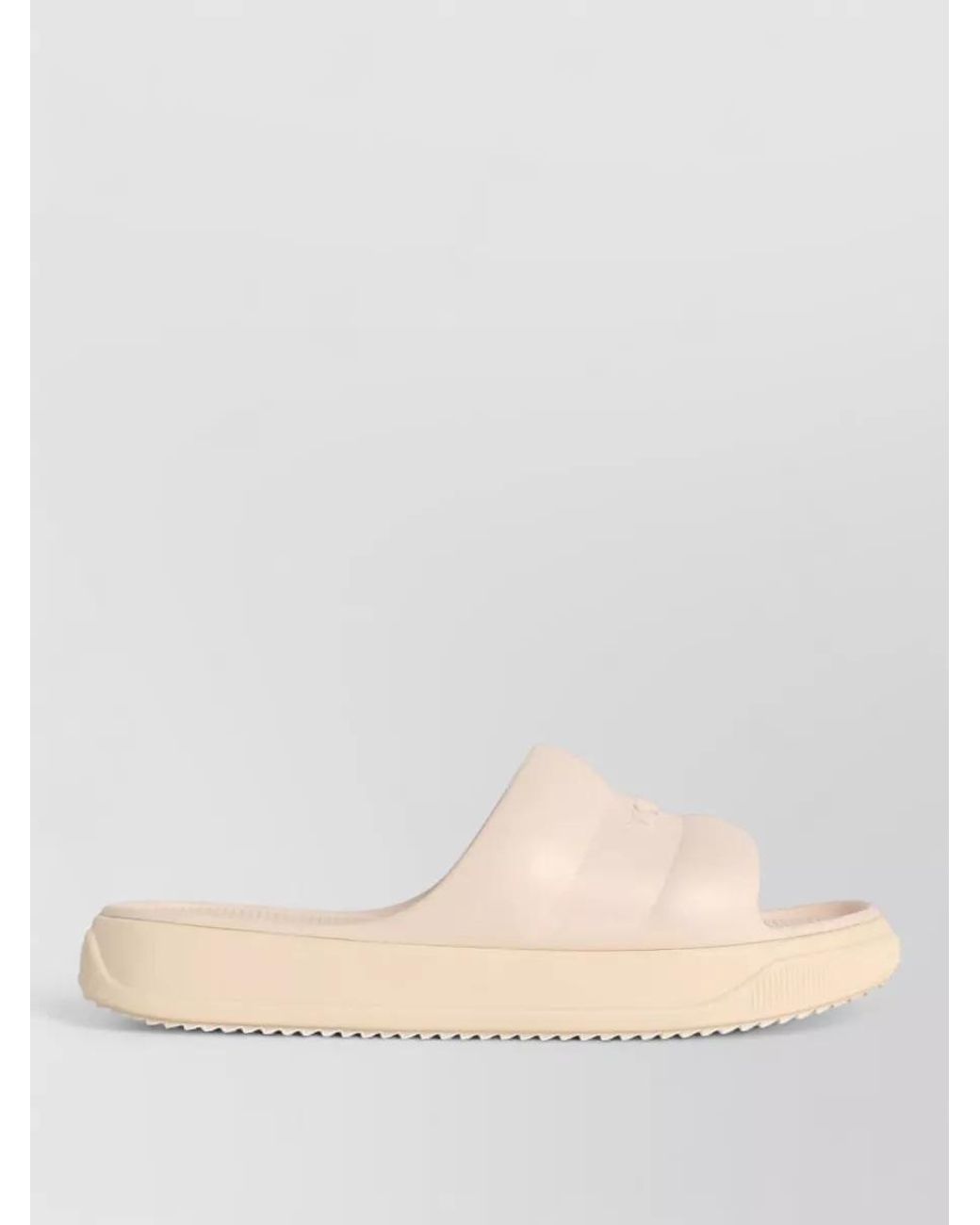 Moncler Natural Leather Slides
