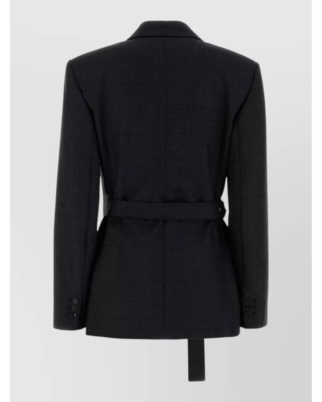Loewe Black Embroidered Wool Blazer