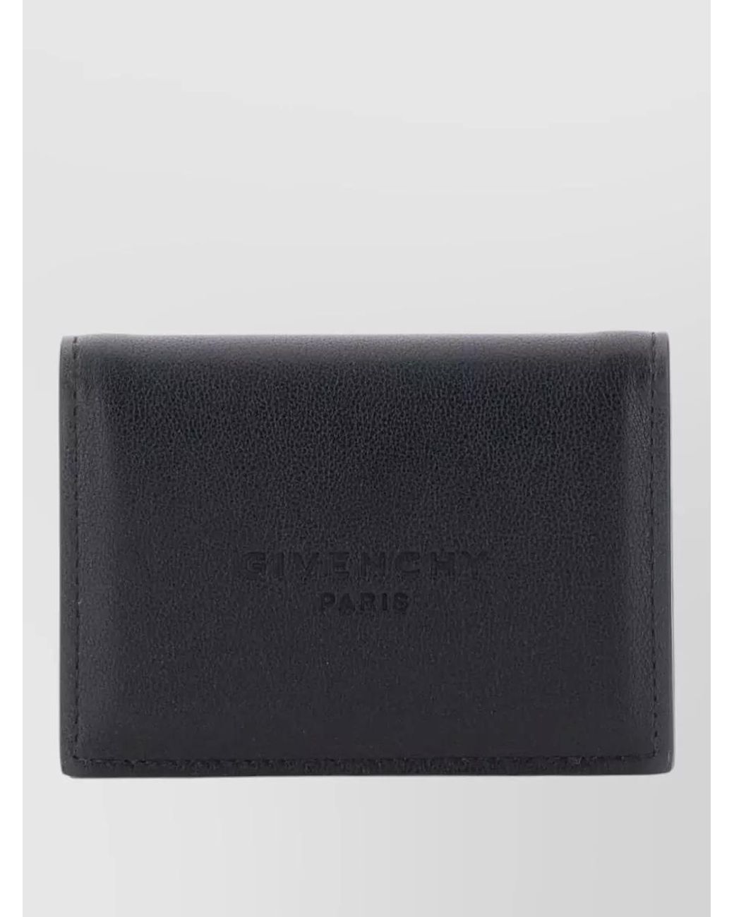 Givenchy Blue Leather Card Holder for men