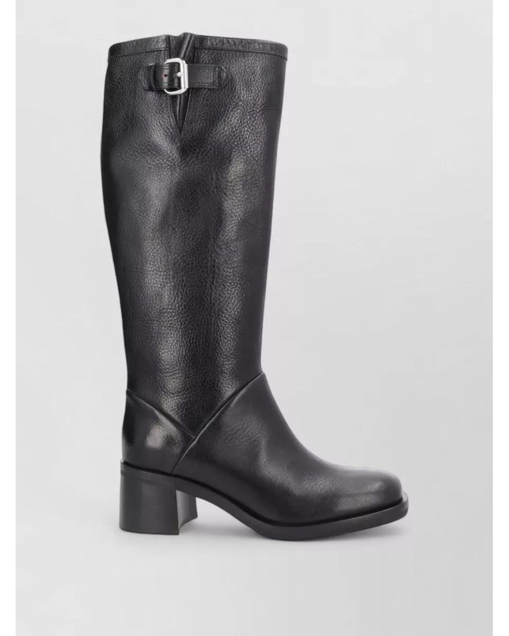 Our Legacy Black Leather High Boots