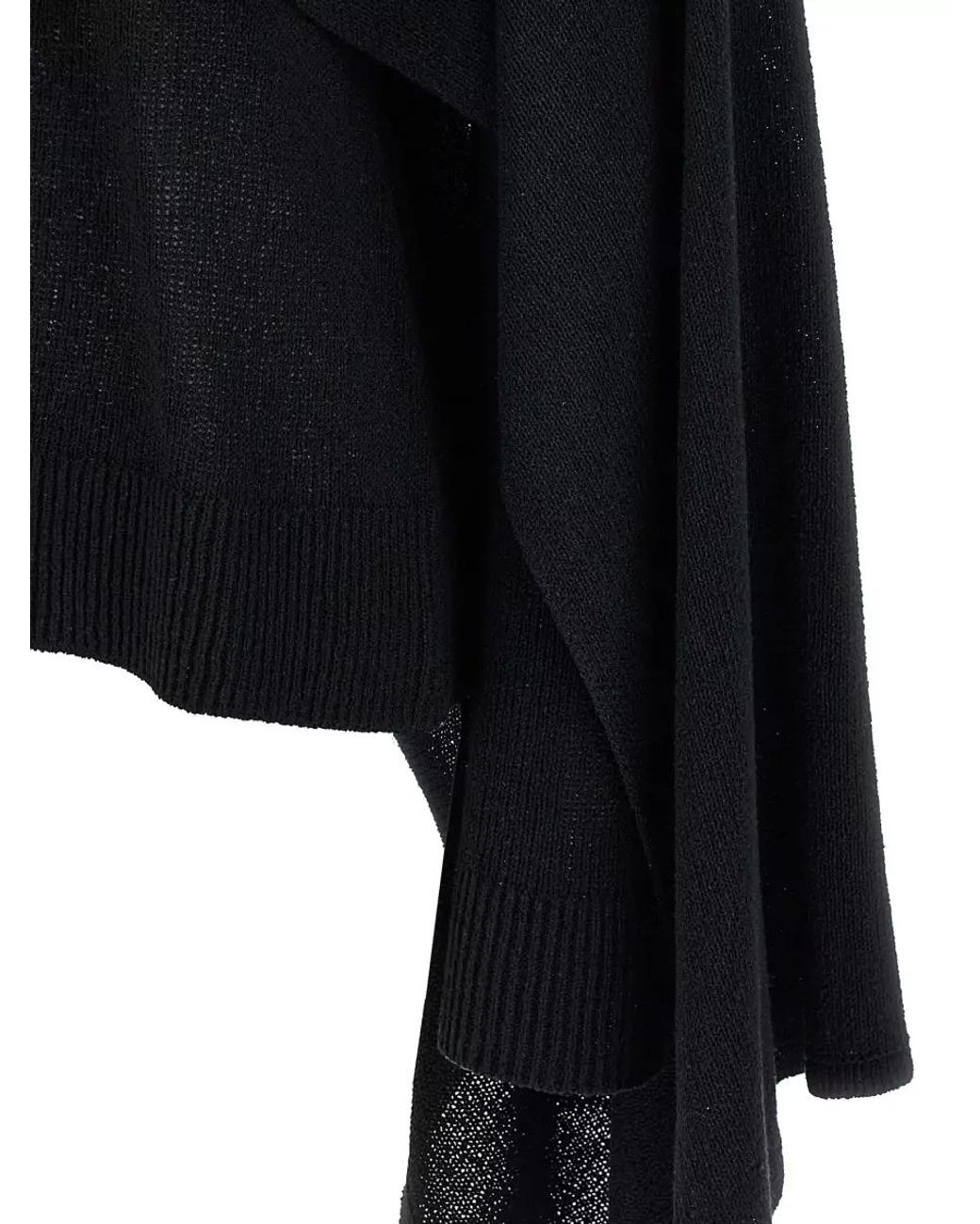 Totême Black Silk Sweater