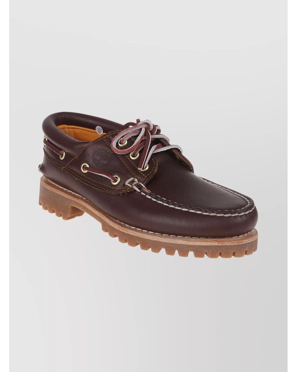 Timberland Brown Leather Boat Shoes