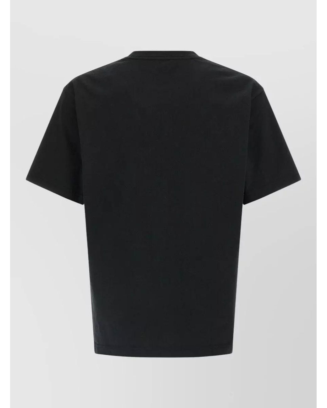 KENZO Black Cotton Oversized Embroidered T-Shirt for men