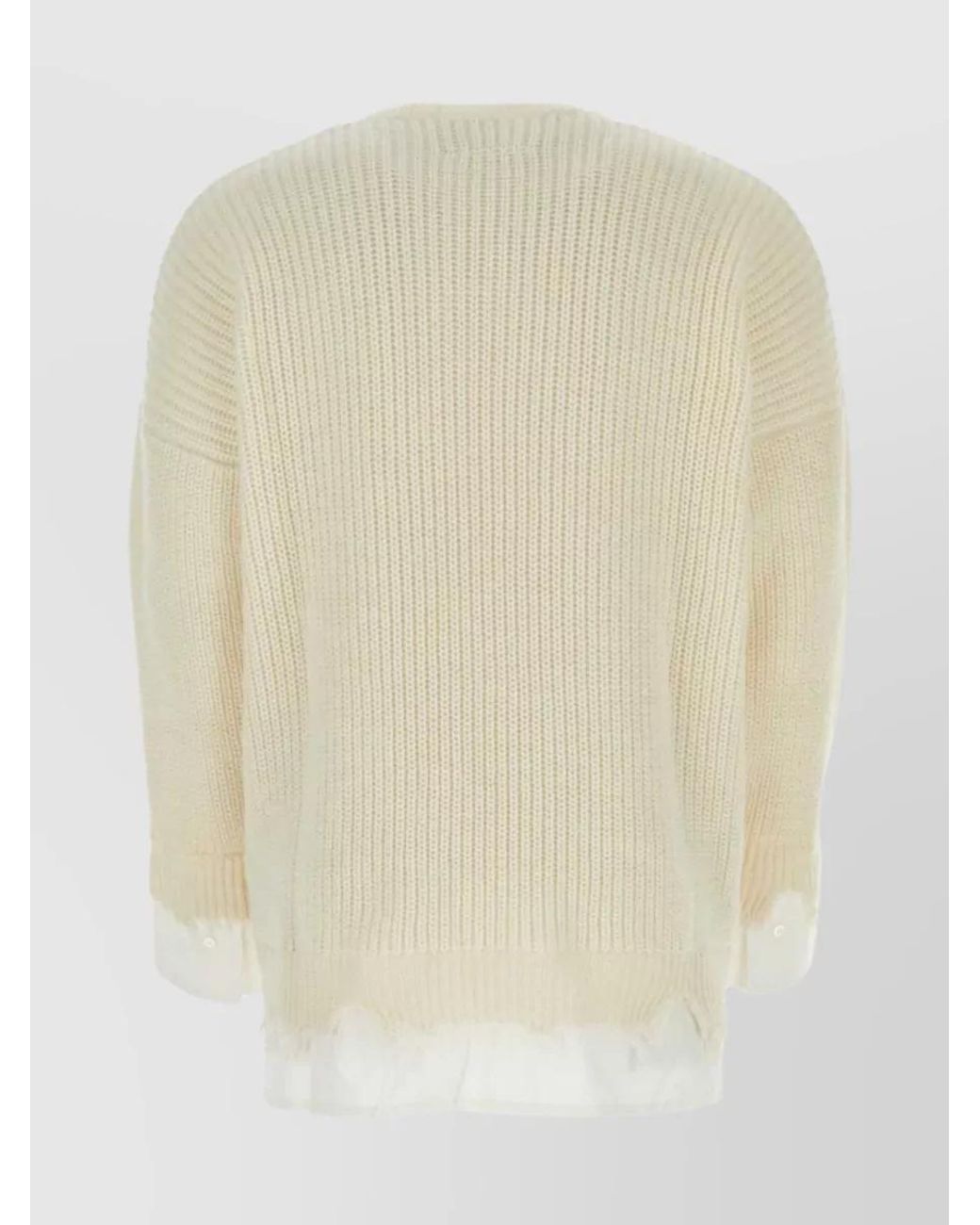 MM6 by Maison Margiela Natural Sweatshirt for men
