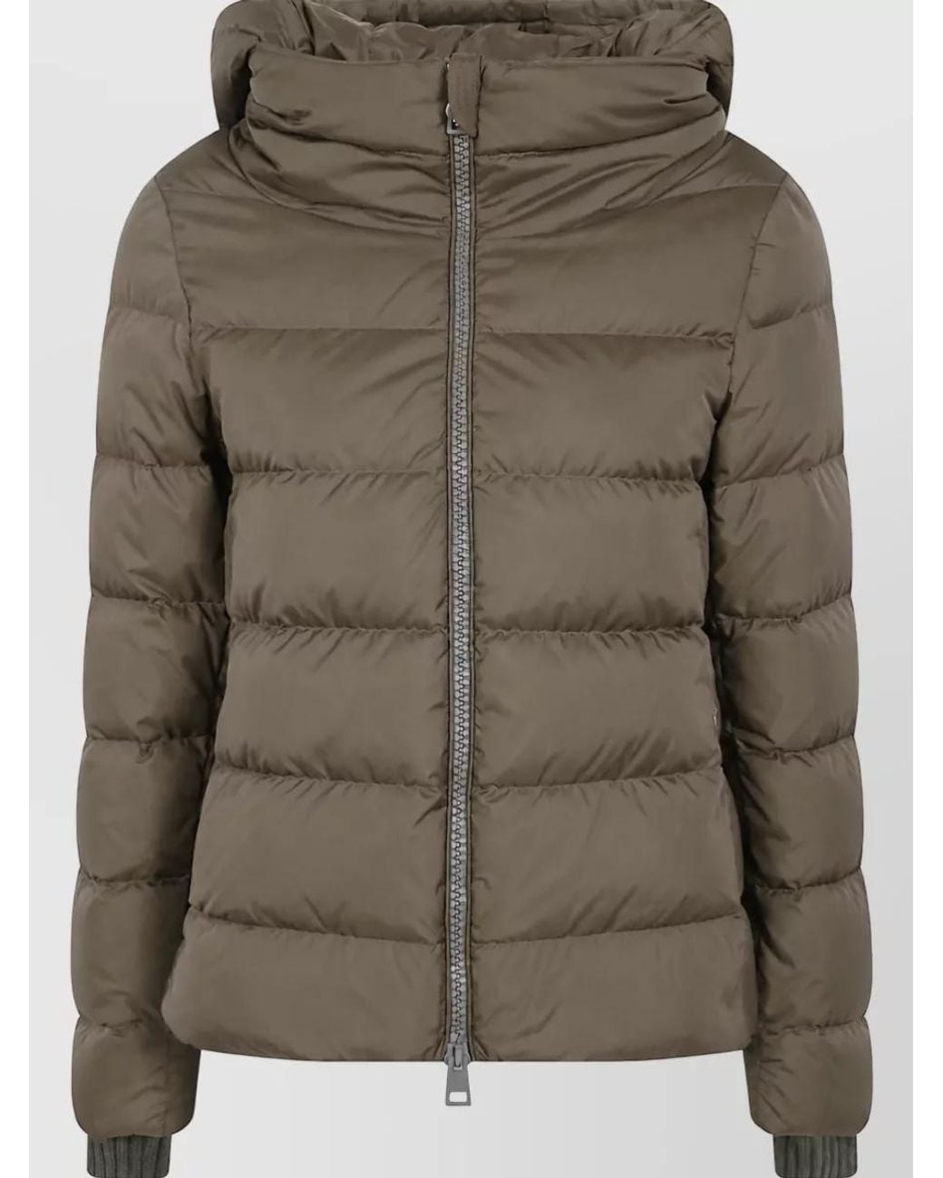Herno Green Quilted Puffer Coat