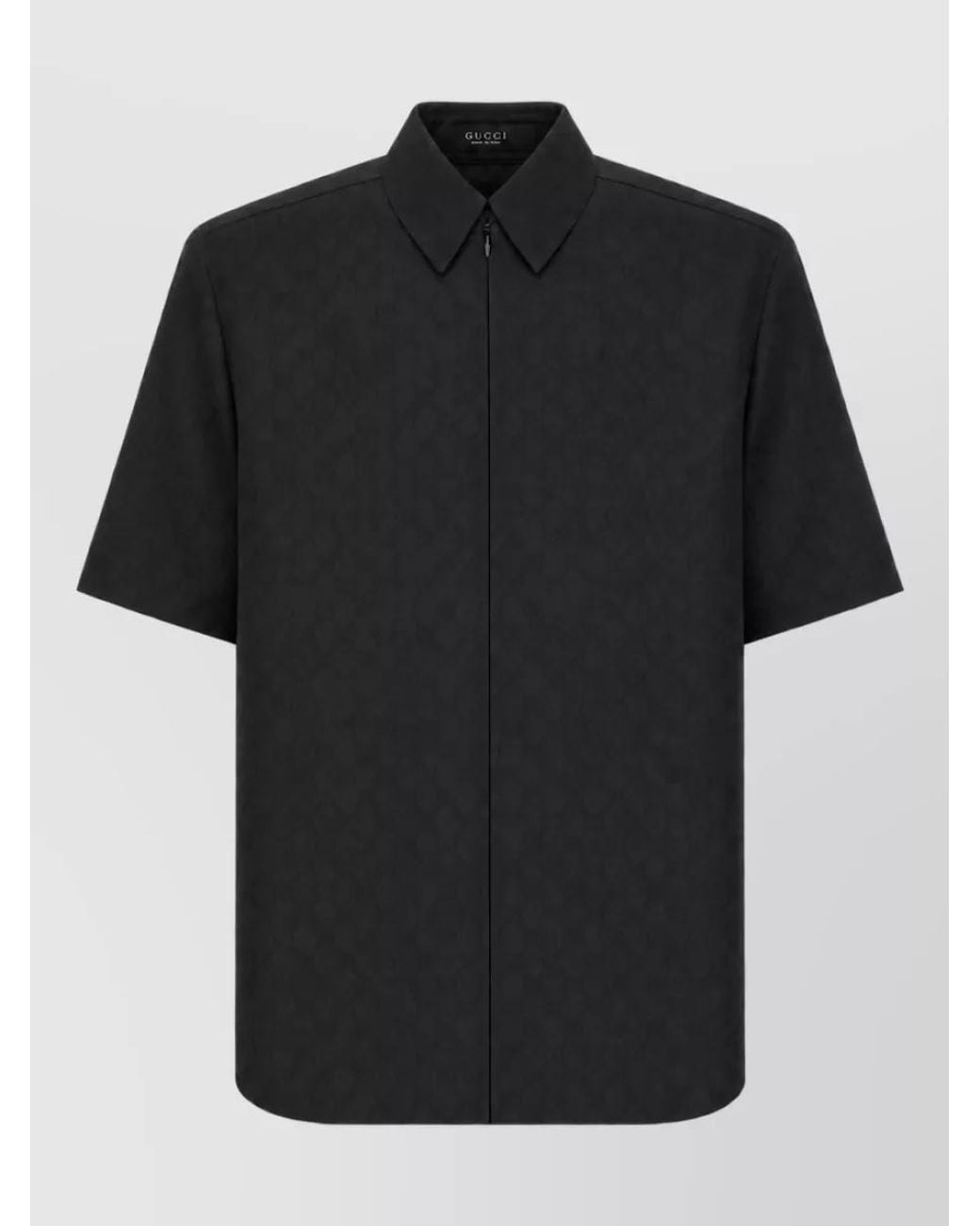 Gucci Black Cotton Shirt for men