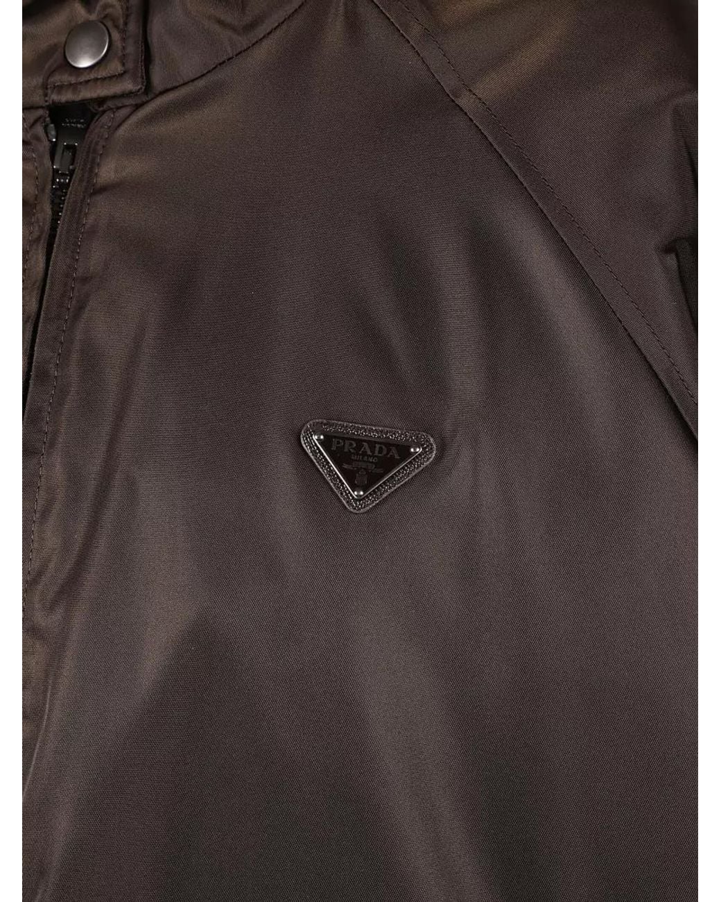 Prada Brown Bomber Jacket