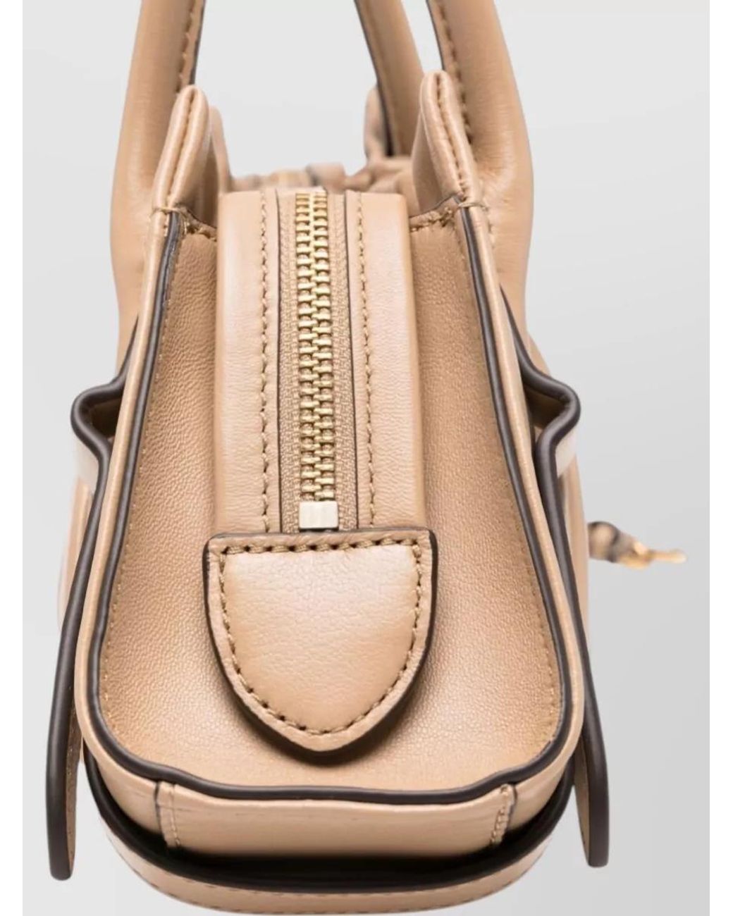 Marc Jacobs Natural Small Leather Shoulder Bag