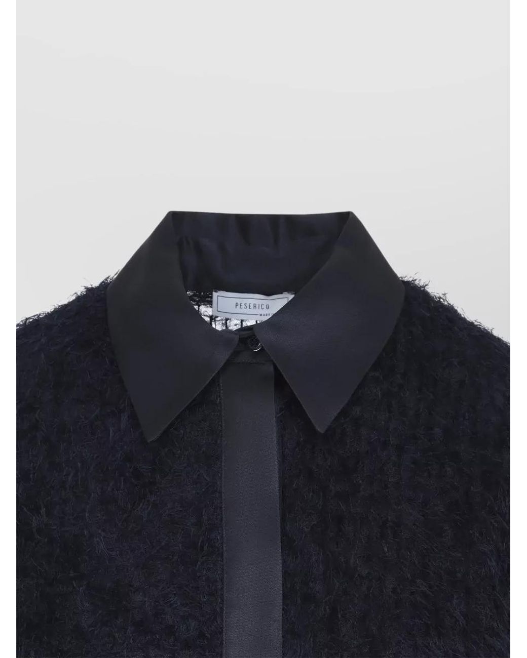 Peserico Blue Fil Coupe Long-Sleeve Shirt