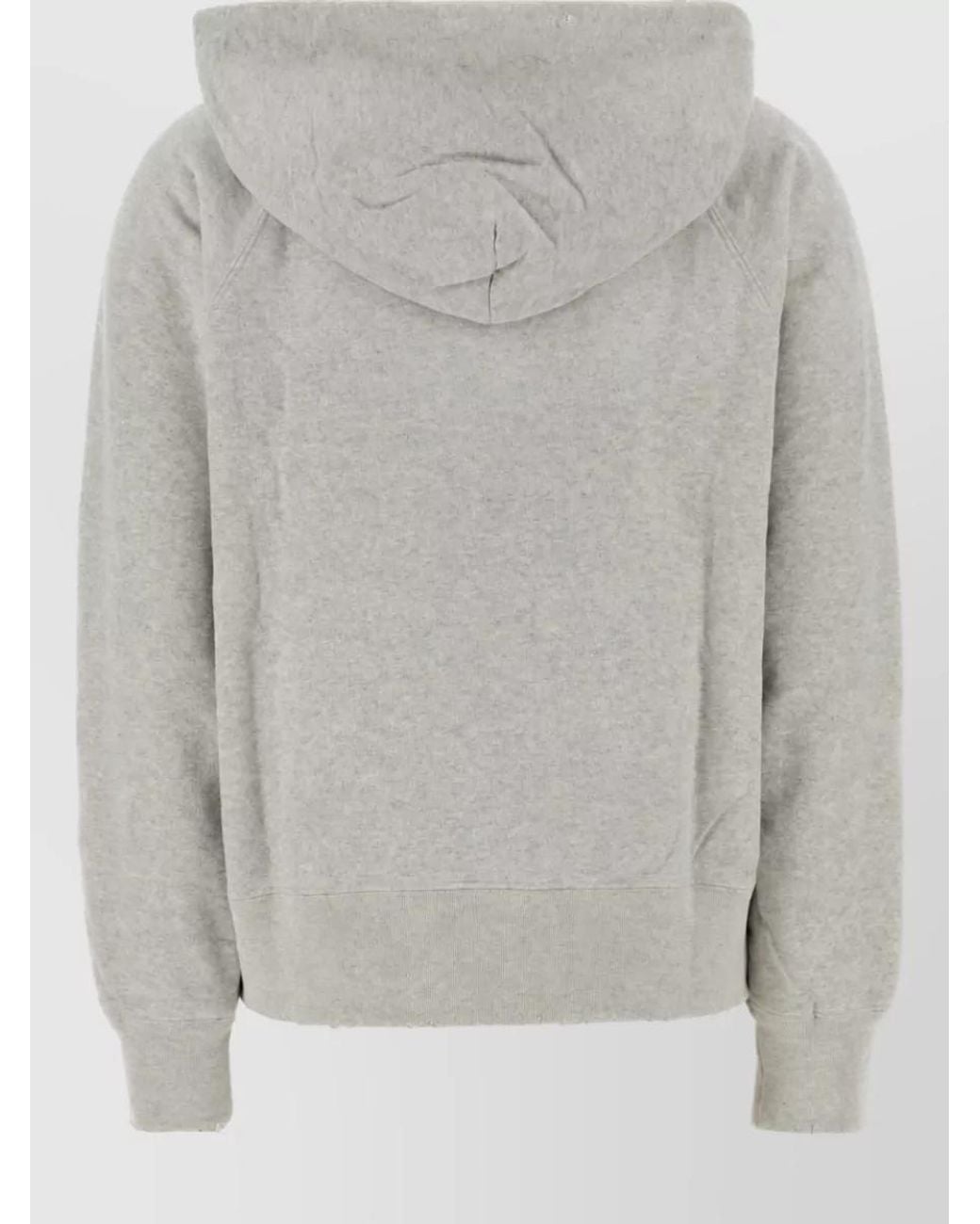 Prada Gray Cotton Reversible Sweatshirt