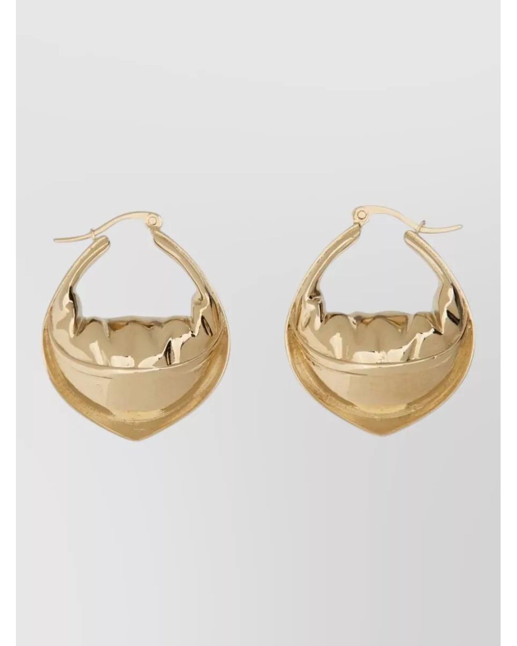 FEDERICO CINA Metallic Brass Earrings
