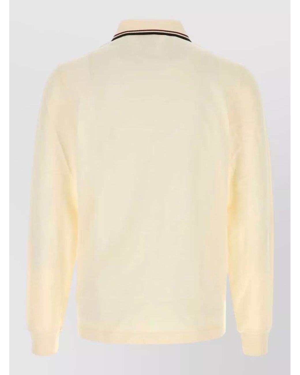 Fred Perry Natural Cotton Piqué Polo Shirt for men
