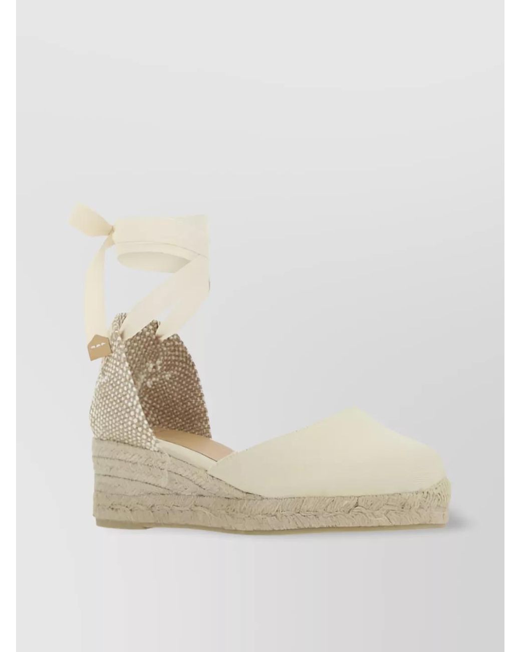 Castaner Natural Organic Cotton Wedge Espadrilles