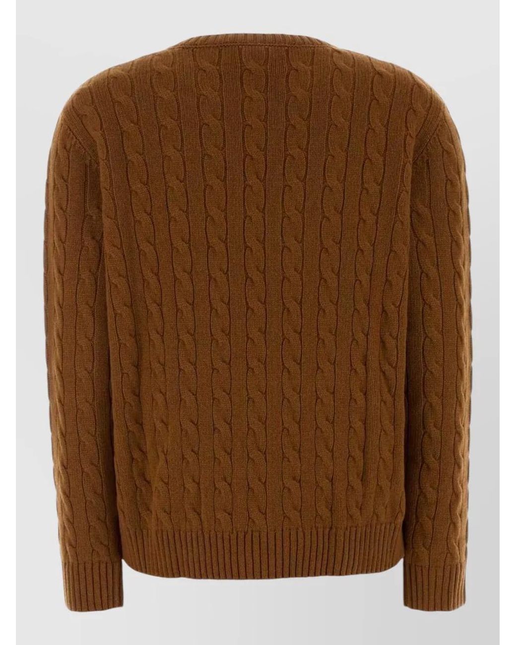 Valentino Garavani Brown Cashmere Jumper