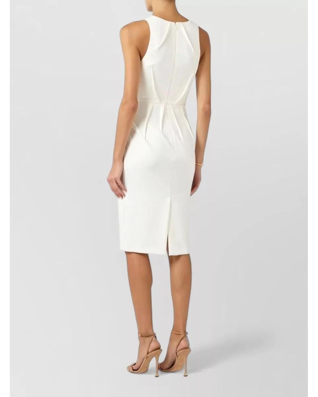 Elisabetta Franchi White Knee-Length Dress