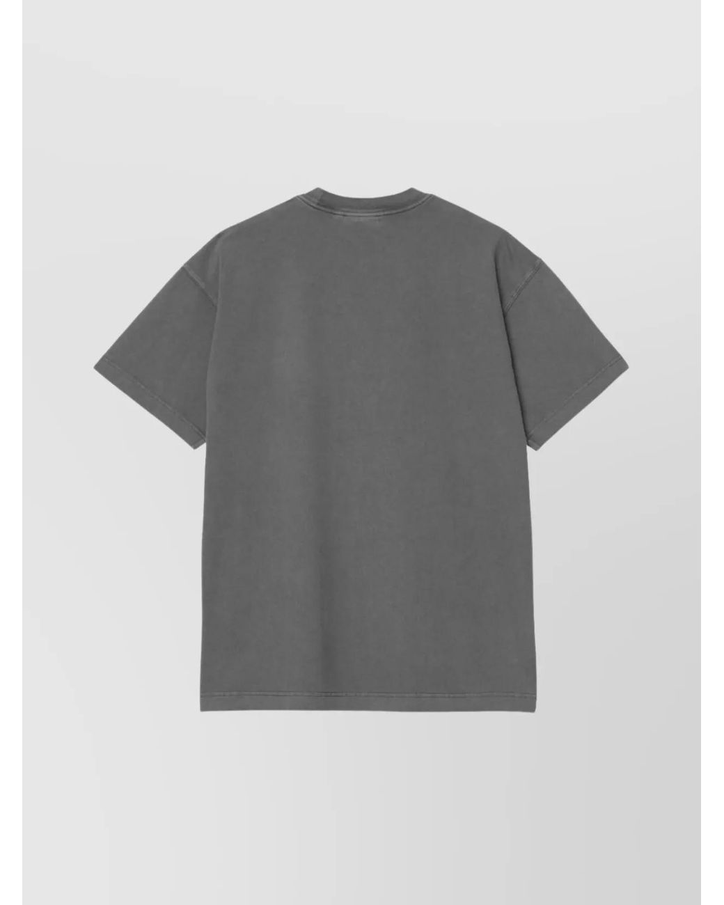 Carhartt Gray Cotton Relaxed-Fit Short-Sleeve T-Shirt for men
