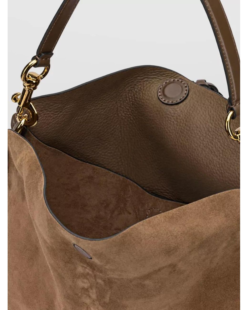 Etro Brown Large Leather Tote Bag
