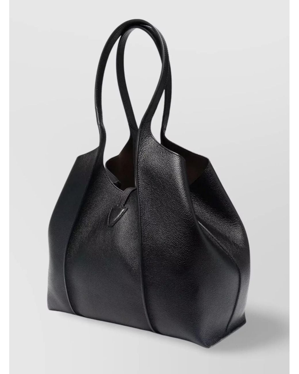 Tod's Black T Timeless Small Leather Shoulder Bag
