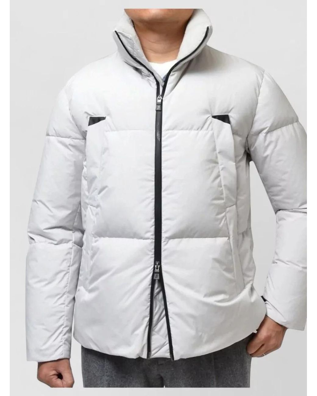 Herno Natural Polyester Padded Jacket for men