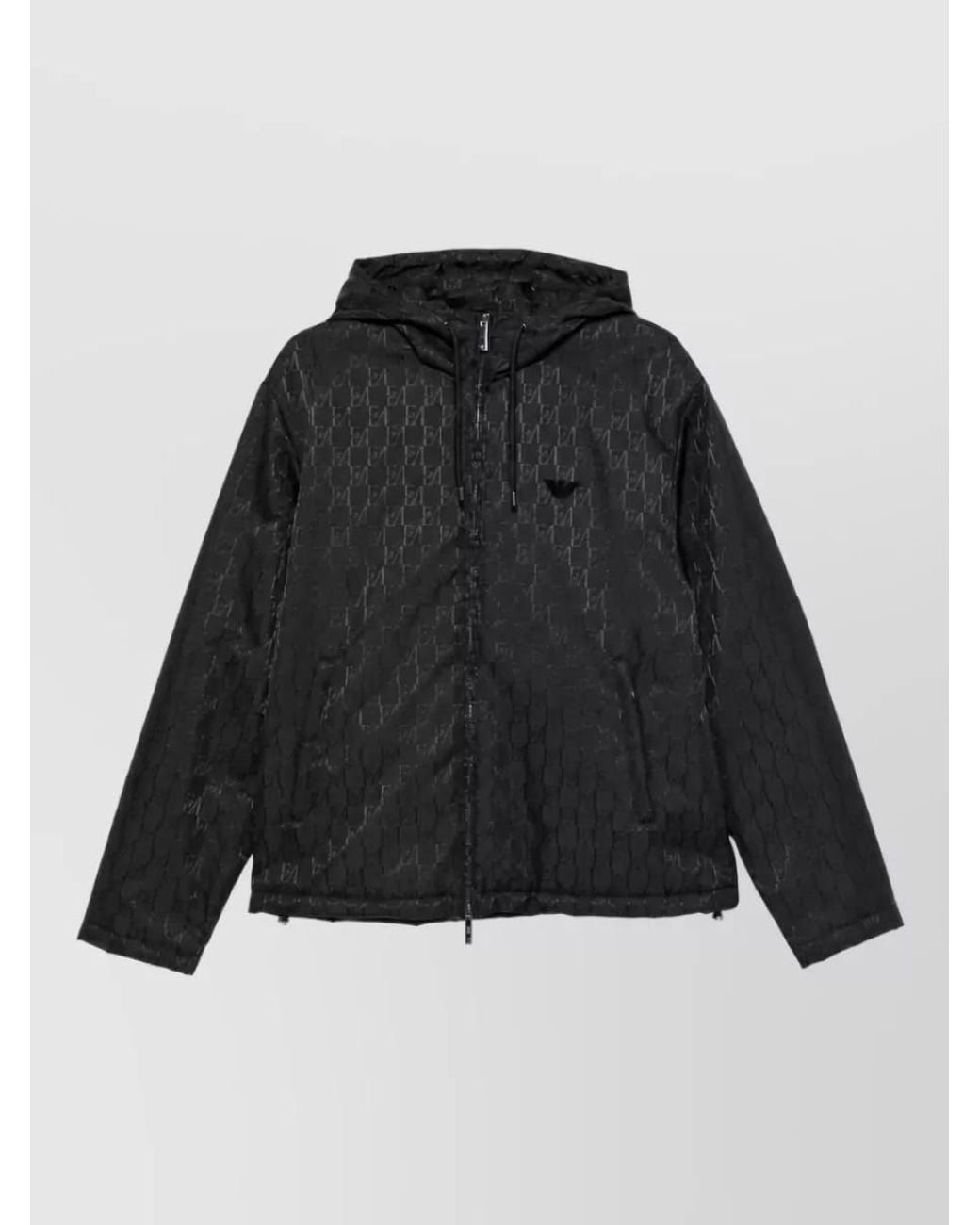 Emporio Armani Black Padded Jacket for men