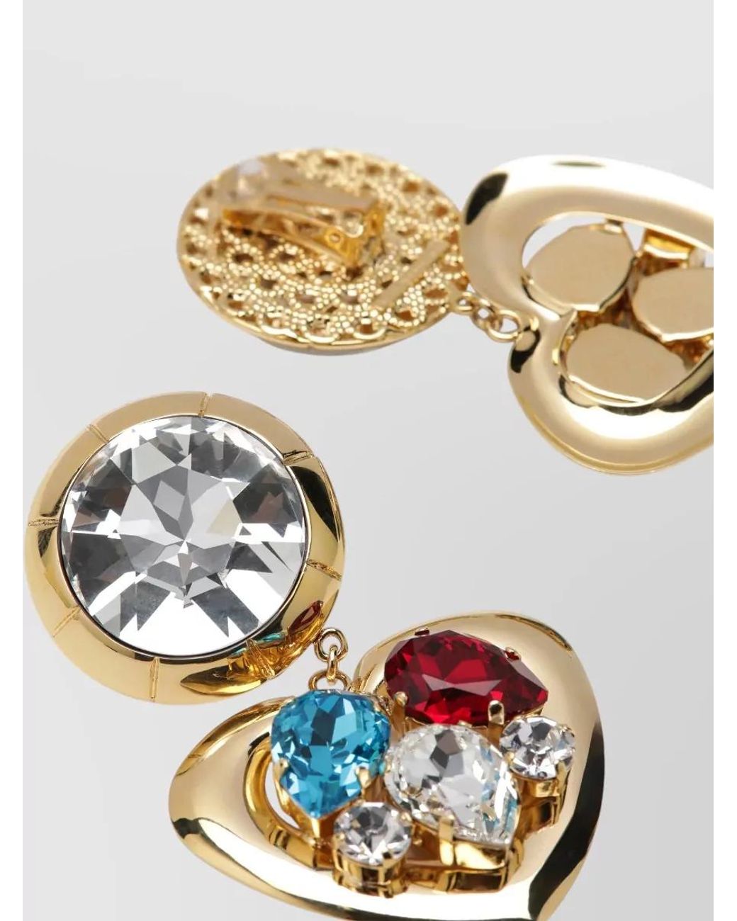 Alessandra Rich Metallic Earrings