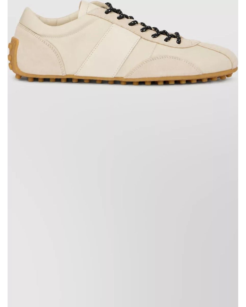 Tod's Natural Low-Top Sneakers