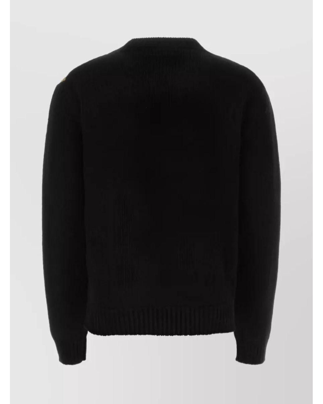 Marni Black Wool And Silk Crewneck Jumper for men