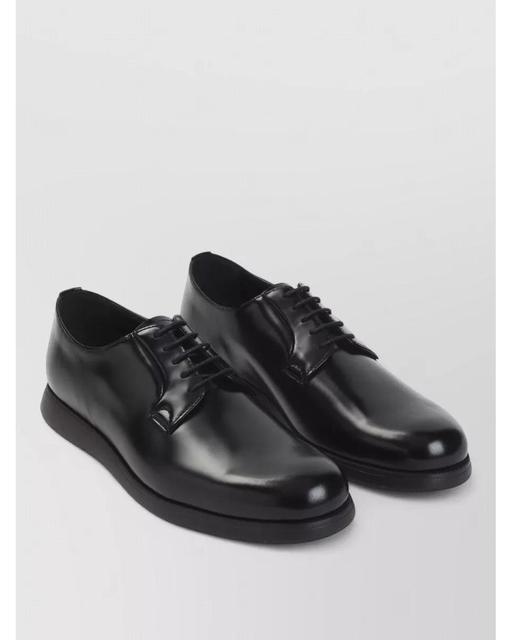 Church's Black Leather Derby Shoes for men