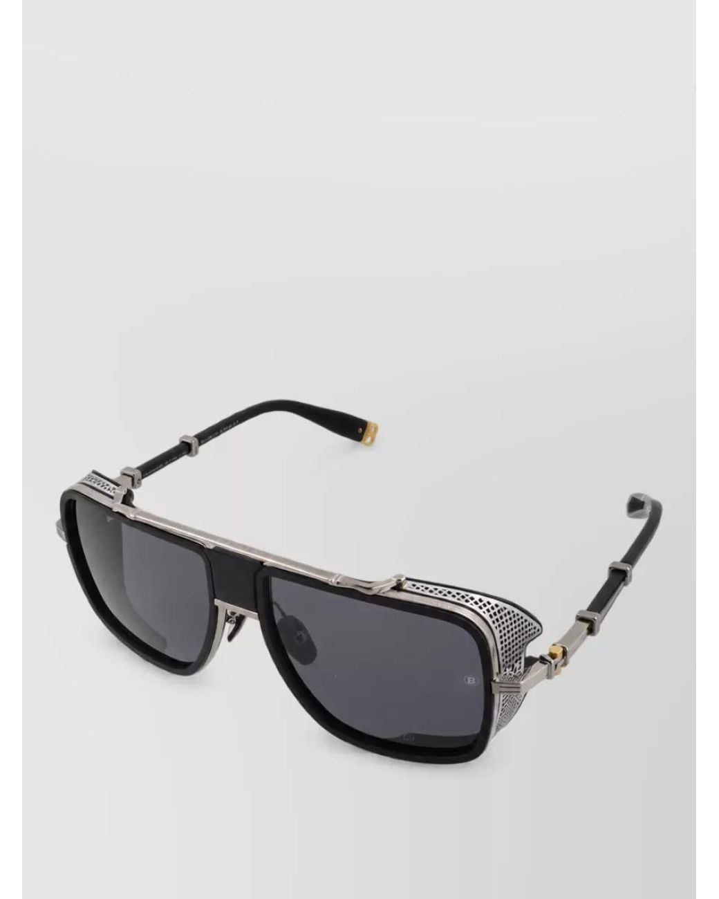 Balmain Metallic Acetate Sunglasses
