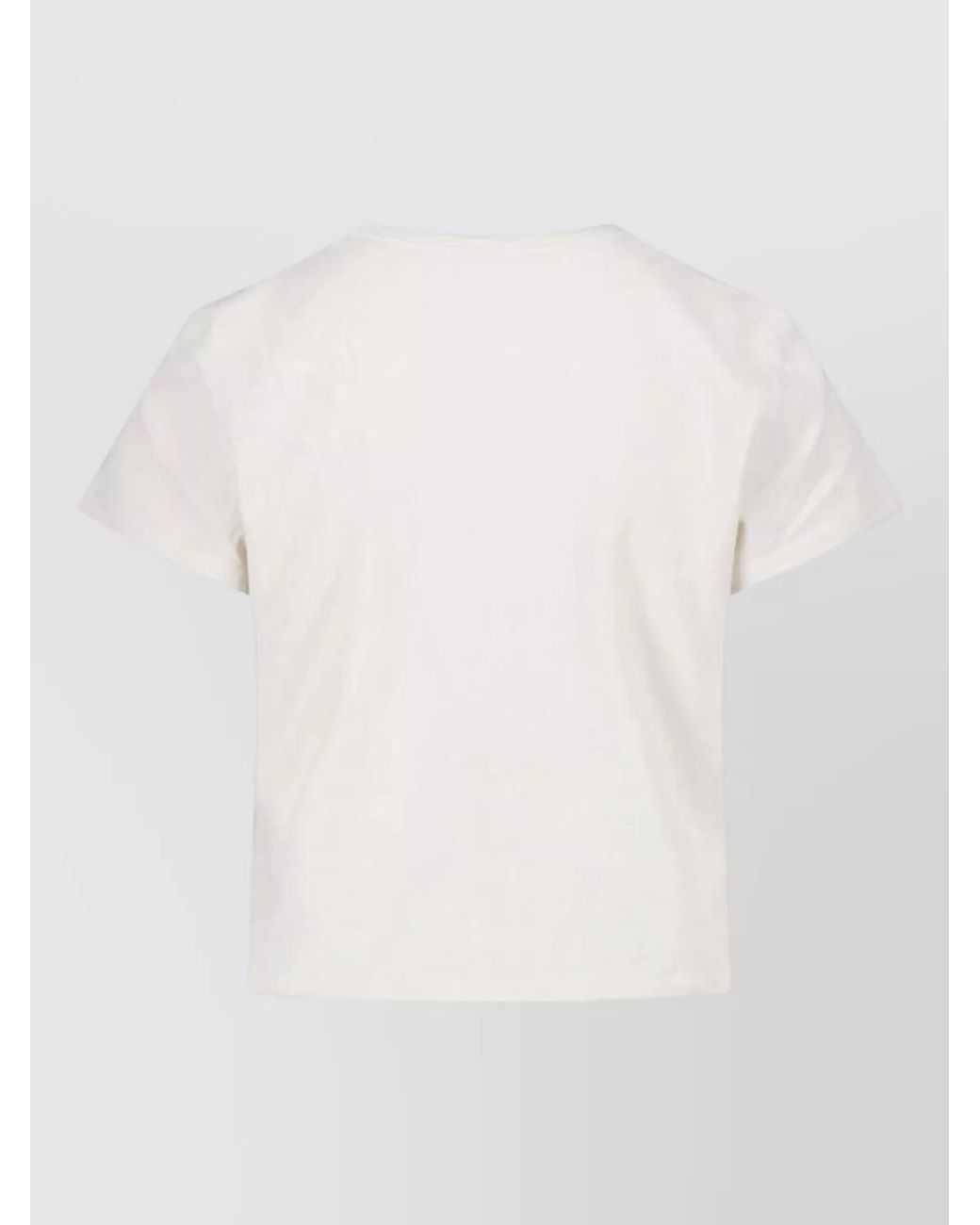 Re/done White Short-Sleeve T-Shirt