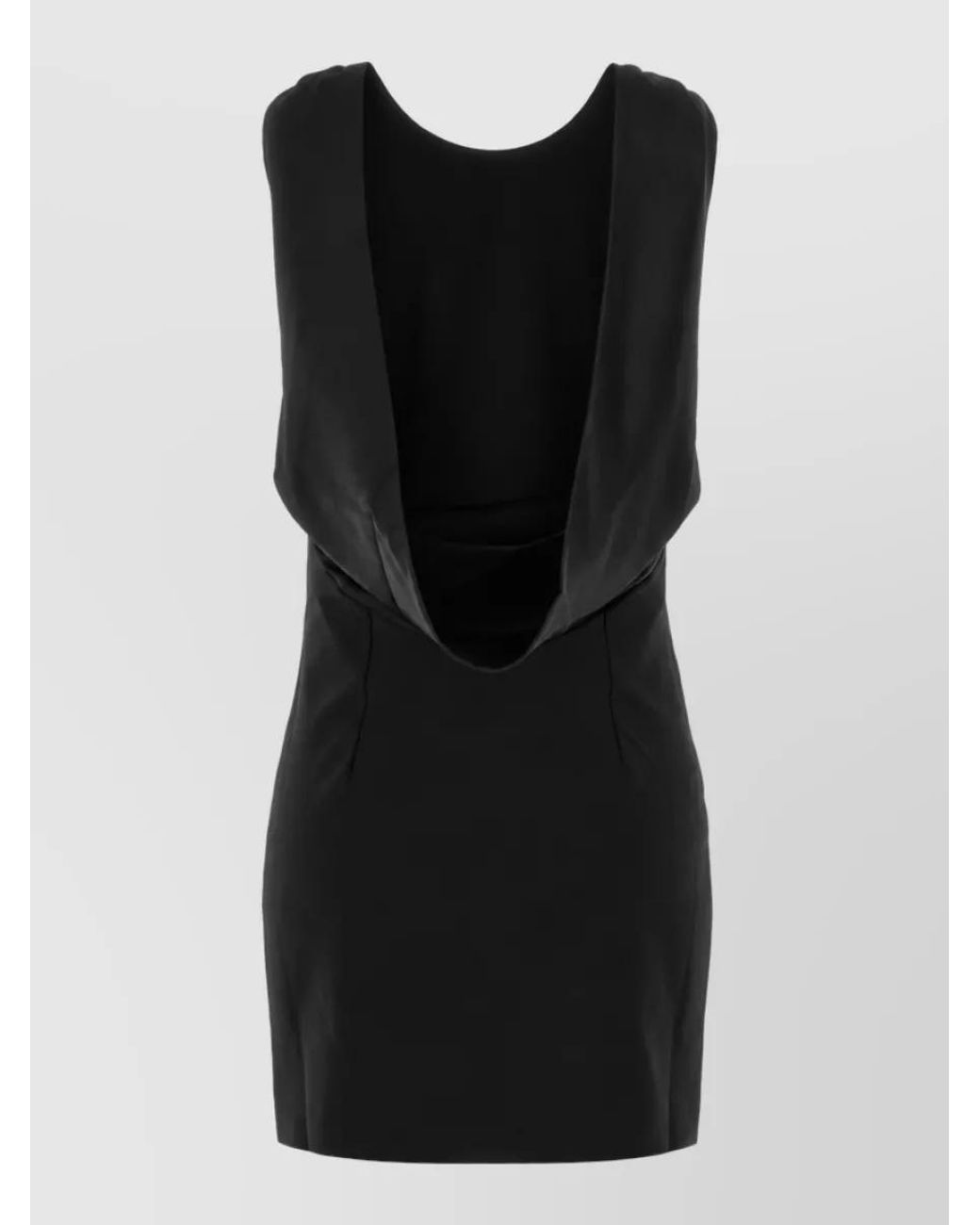 ANDAMANE Black Mini Dress