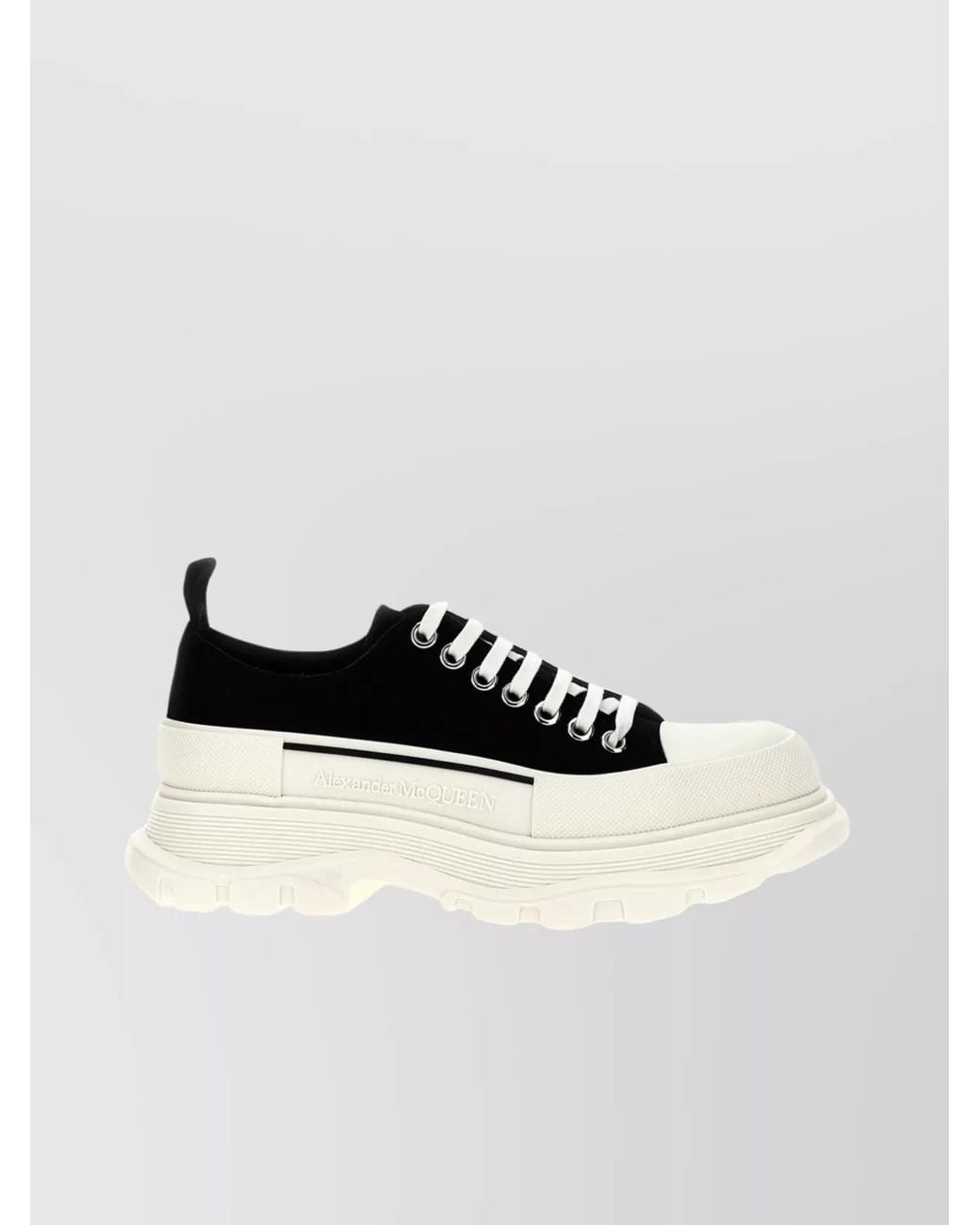 McQueen Multicolor Canvas Low-Top Sneakers for men