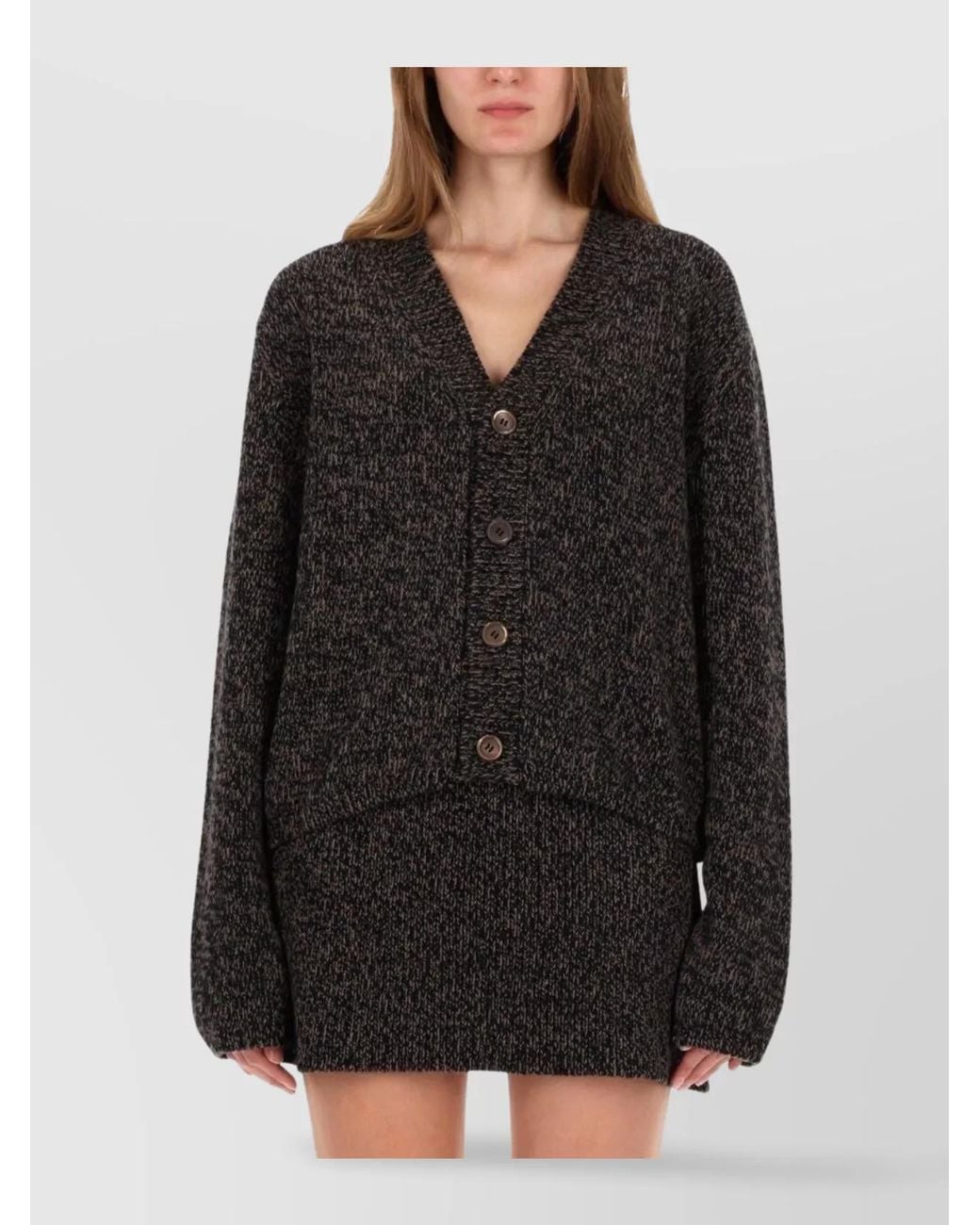 Our Legacy Black Wool Cardigan