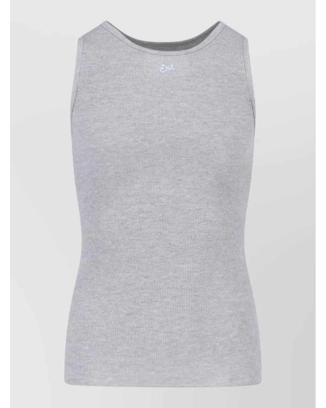 ERL Gray Sleeveless Tank Top for men