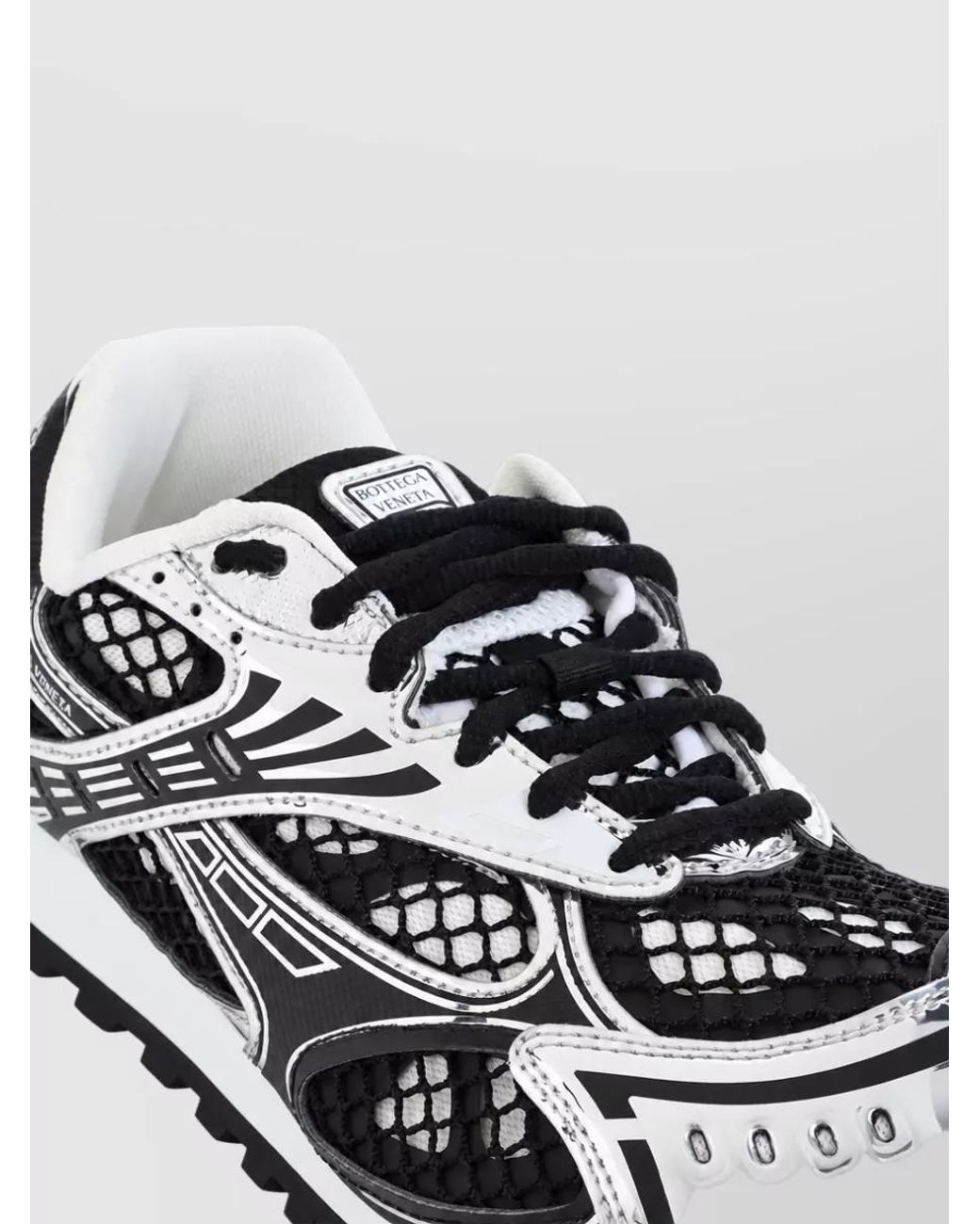 Bottega Veneta Multicolor Mesh Low-Top Sneakers