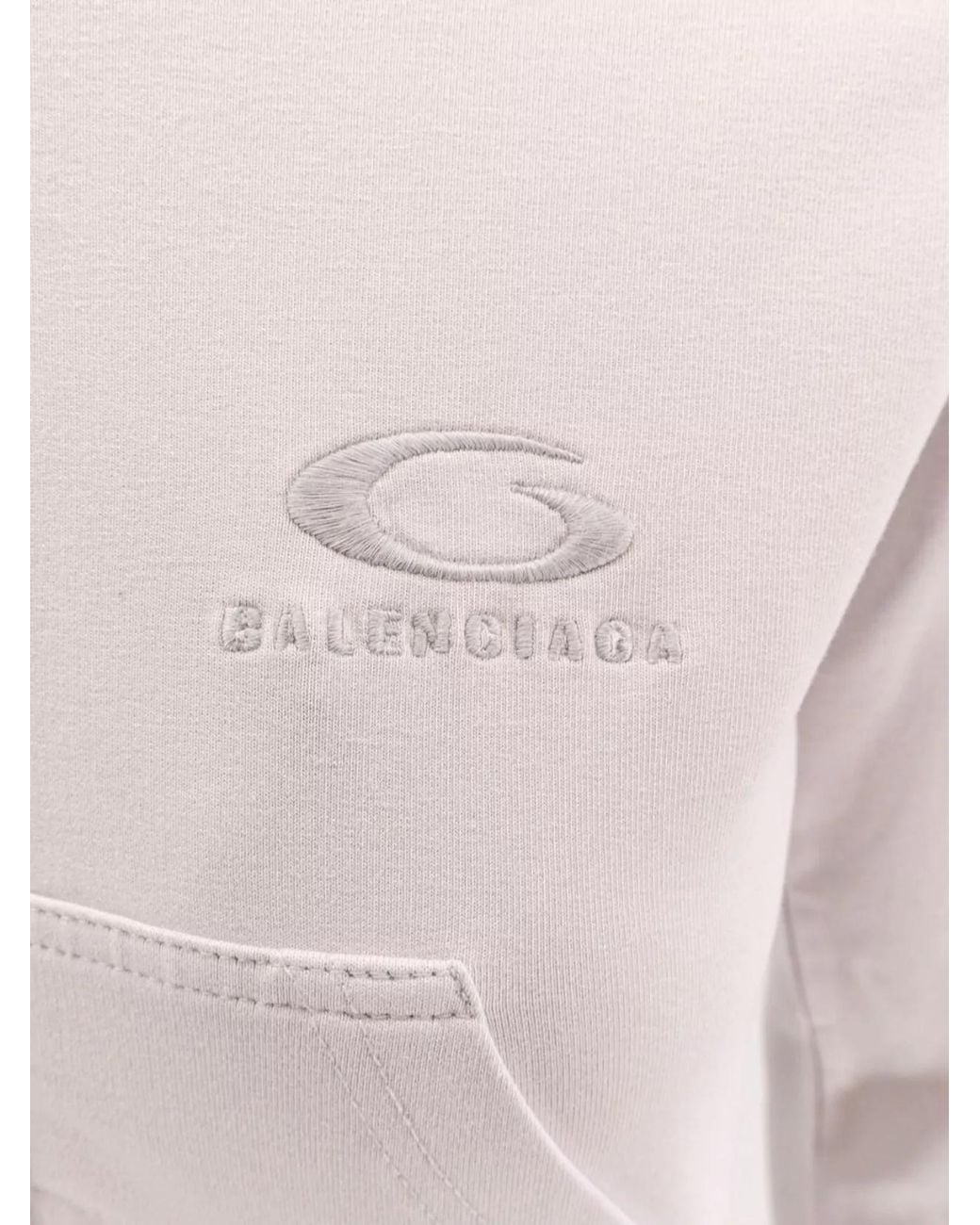 Balenciaga Multicolor Cotton Hooded Sweatshirt