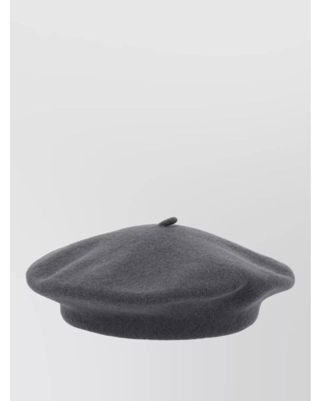 Maison Margiela Gray Wool Beret for men