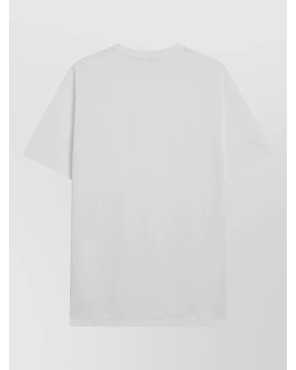 Givenchy White Silk Blend Regular-Fit Jacquard Logo T-Shirt for men