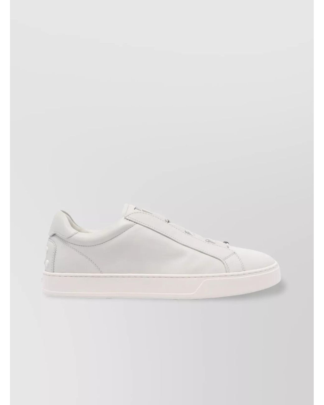 Tod's Natural Leather Low-Top Sneakers for men