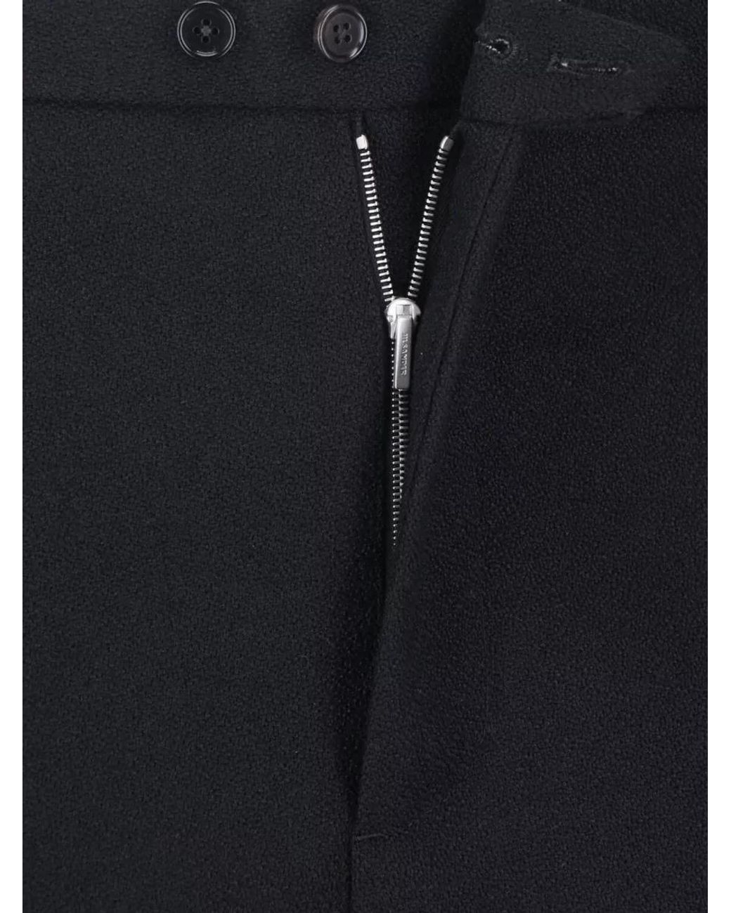 Jil Sander Blue Virgin Wool Single Breasted Suit for men