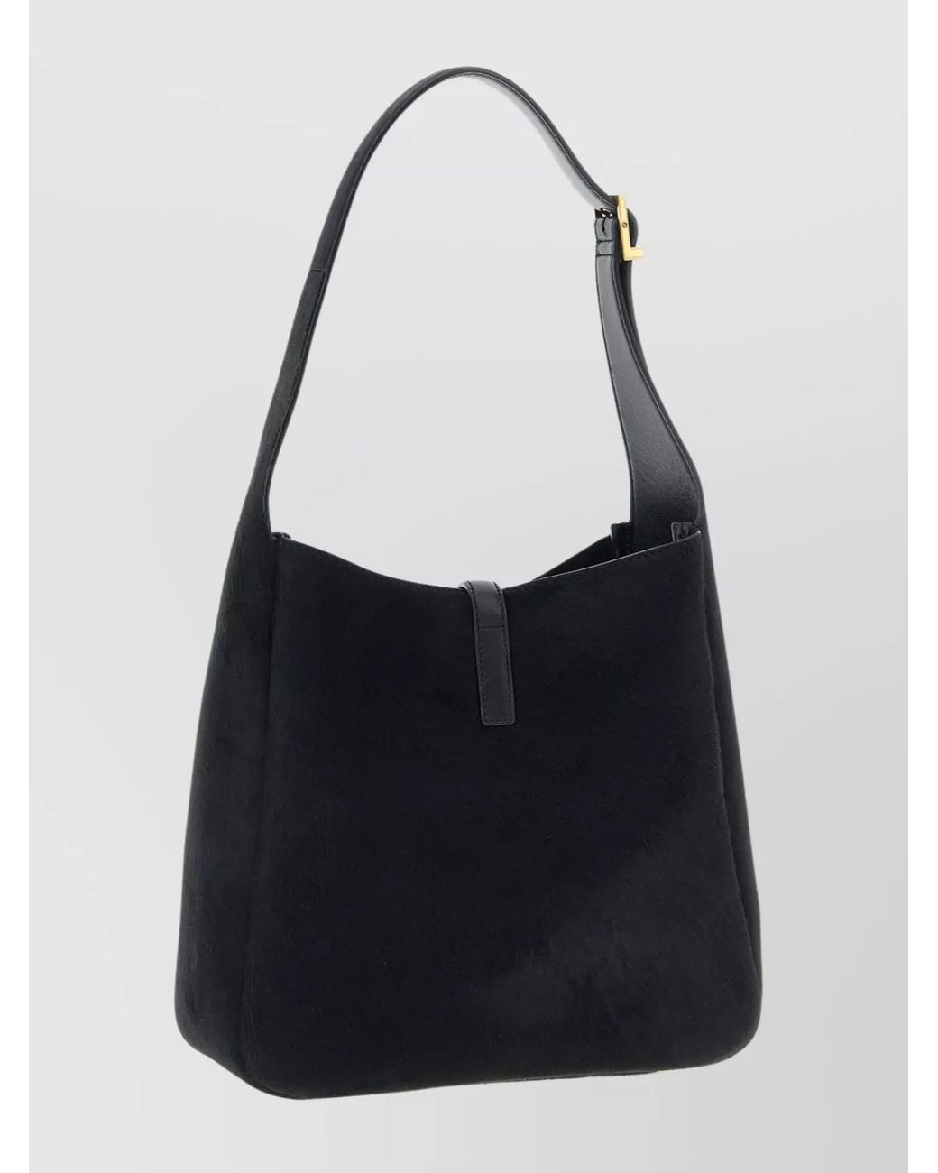 Saint Laurent Blue Le 5 À 7 Small Leather Shoulder Bag