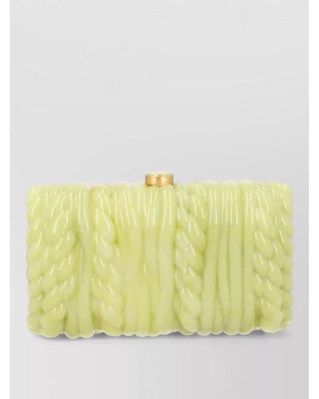 Cult Gaia Yellow Acrylic Mini Bag