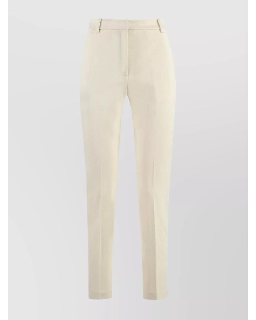 Pinko White Tailored Trousers