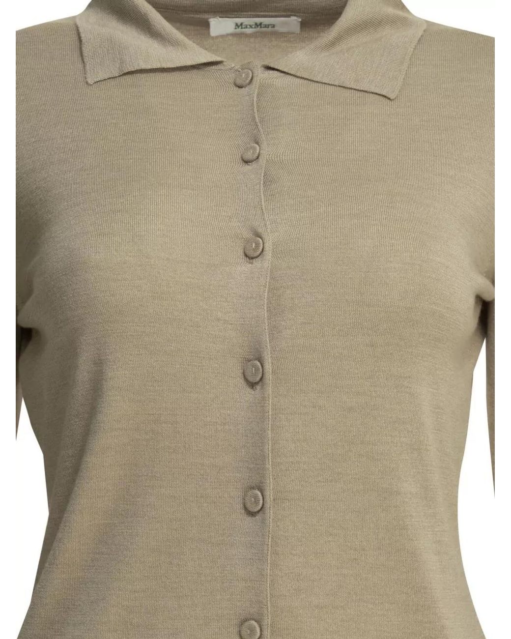 Max Mara Multicolor Silk Cashmere Cardigan