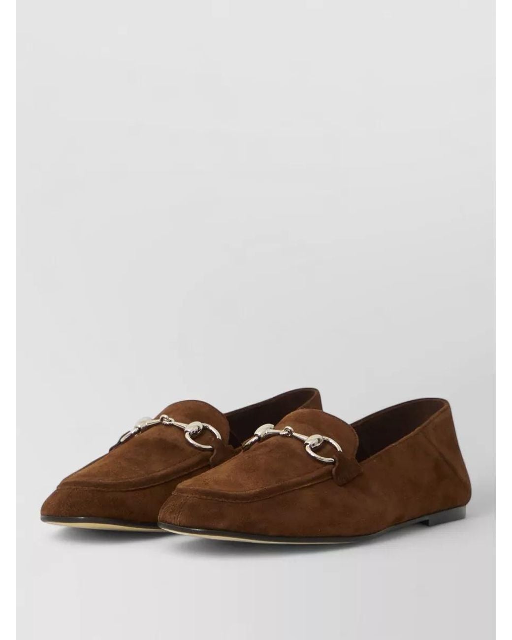 Gucci Brown Calfskin Loafers