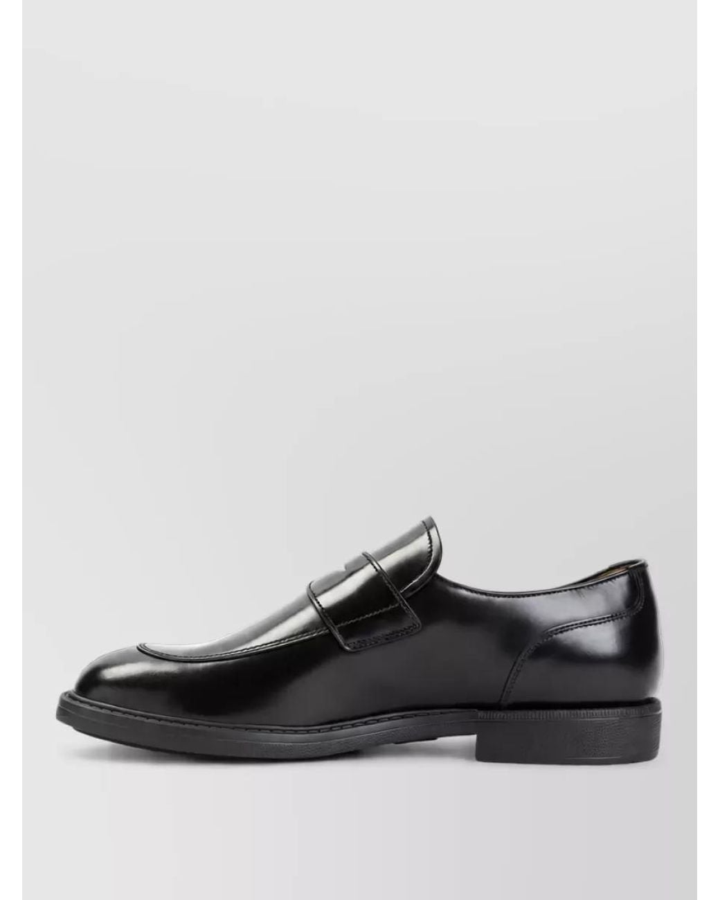 Church's Black Leather Loafers for men