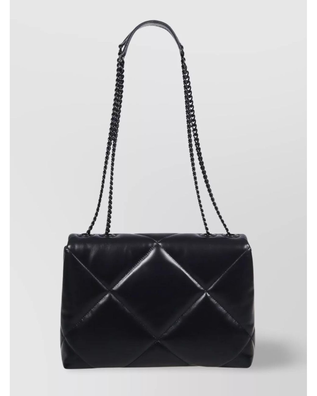 Tory Burch Black Kira Medium Leather Shoulder Bag