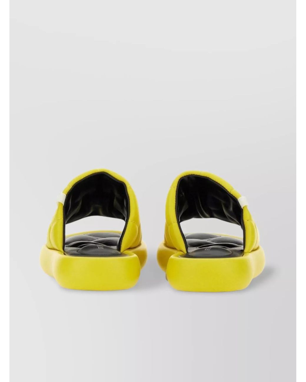 Premiata Yellow Leather Sandals