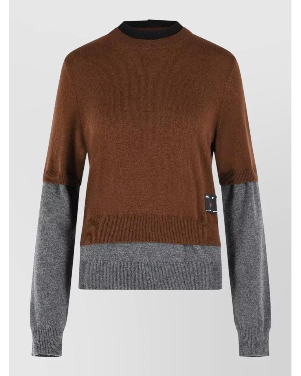 Marni Brown Cashmere Sweater