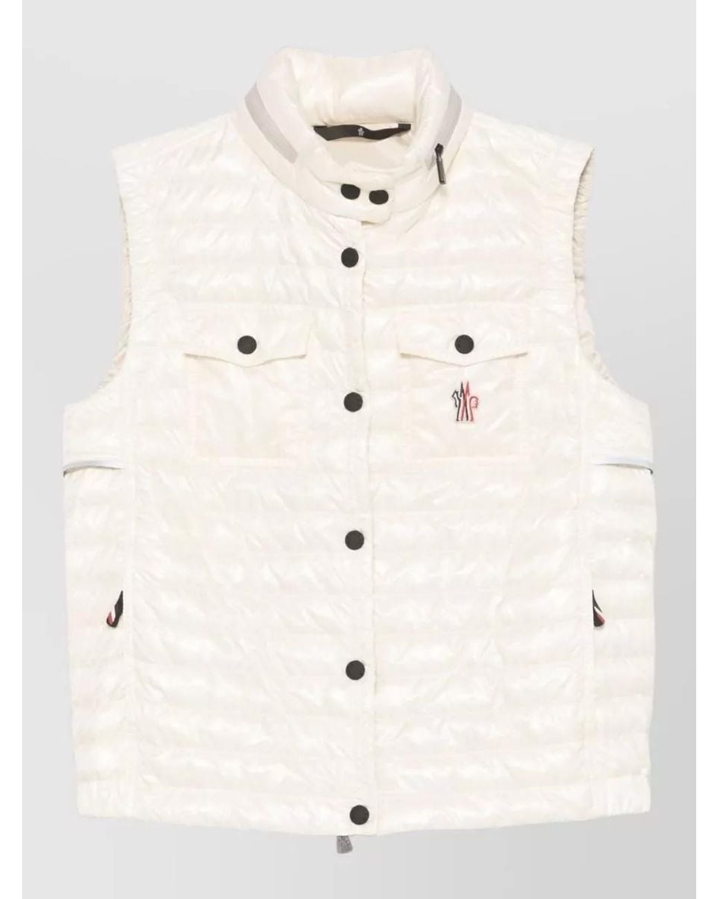 Moncler Natural Down Quilted Gilet